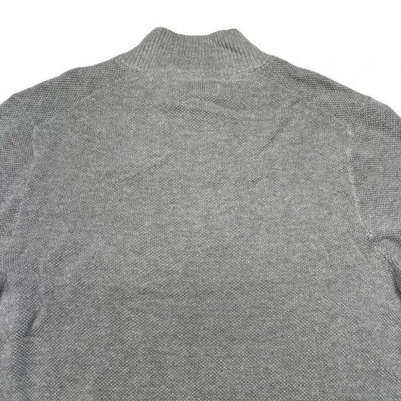 Club Room Soft Grey Heather Cotton Mens Sweater Size 2XL - Picture 7 of 10